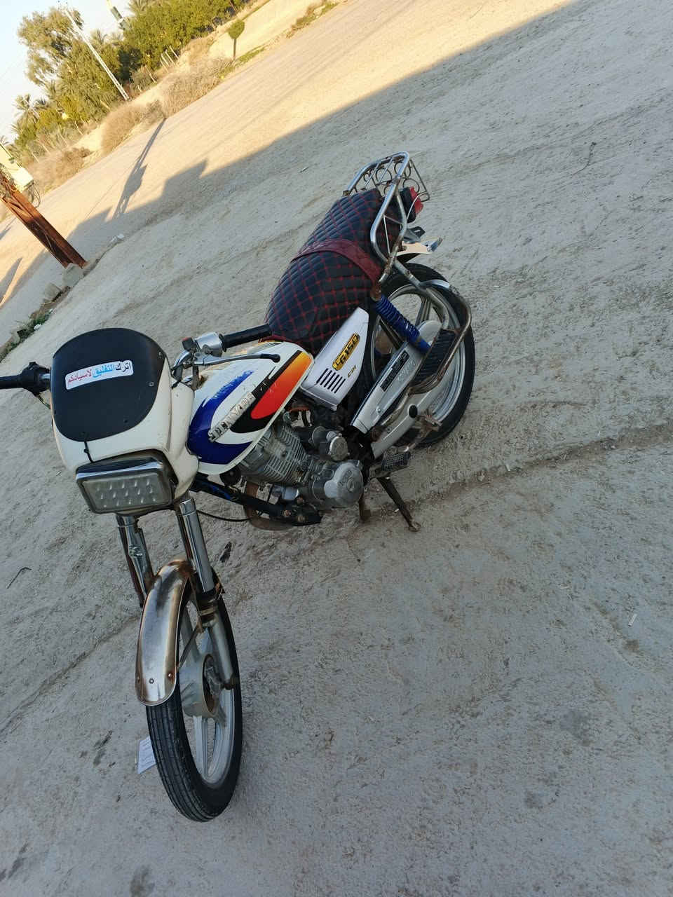 سلام عليكم دراجه للبيع مكانه تقاطع القدس دور زراعه سعره ٢٧٠ تواصل عله رقم ‏‪***********‬‏
