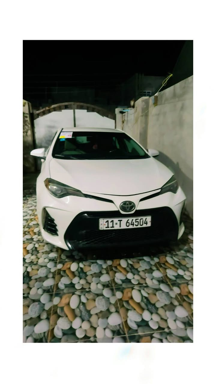 للبيع كورلا le
السعر133 بي مجال 
موديل 2019
داخل اصفر
تحكم ستيرن 
تثبيت سرعه 
كاميرا خلفي 
تايرات جديد
حجر بلادي 
رادار بلادي
صدر امامي خلفي كله جديد
سونار ورقم الشاصي بلمنشور بدون دواخل السياره لاشاصي ولالغد 
رقم بغداد  باسمي سنويه رقم جديد 
تحويل ثاني يؤم 
مابيها برغي نقص 
مكان السياره بعقوبه *********** شراي اتصل بي وتساب ..مكلف بلنشر
