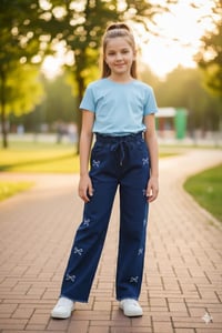 بنطرون كابوي • مقاس وسط • تطريز