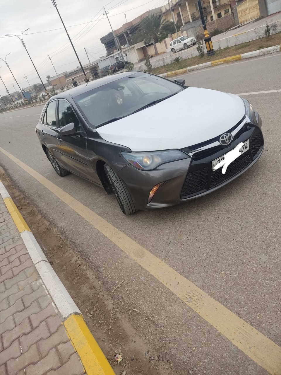 سلام عليكم للبيع فقط كامري موديل 16 فئة se. رقم اربيل هزة سنوية جديد
1 كشنات جلد تحكم ستيرن كامل ويل كب بلاد. سيارة حلوة ومال جناي

2 حادثها فقط بنيد ومصبوغ سيارة بدون قطرة داخل شواصي لغود بشرط كفالة تخم تاير صدر جديد مناقصها شي

محرك مفتوح. 
كير خير من الله
وين ميعجبك افحص
اخوان صور الضرر وصور السونار كلة داخل الصور 

مكاني ديالى شهربان.             السعر. بلاش    135.  وبيها مجال بسيط 

مكاني ديالى شهربان.                   السعر 135

*********** 

‏‪0 777 594 4013‬‏
