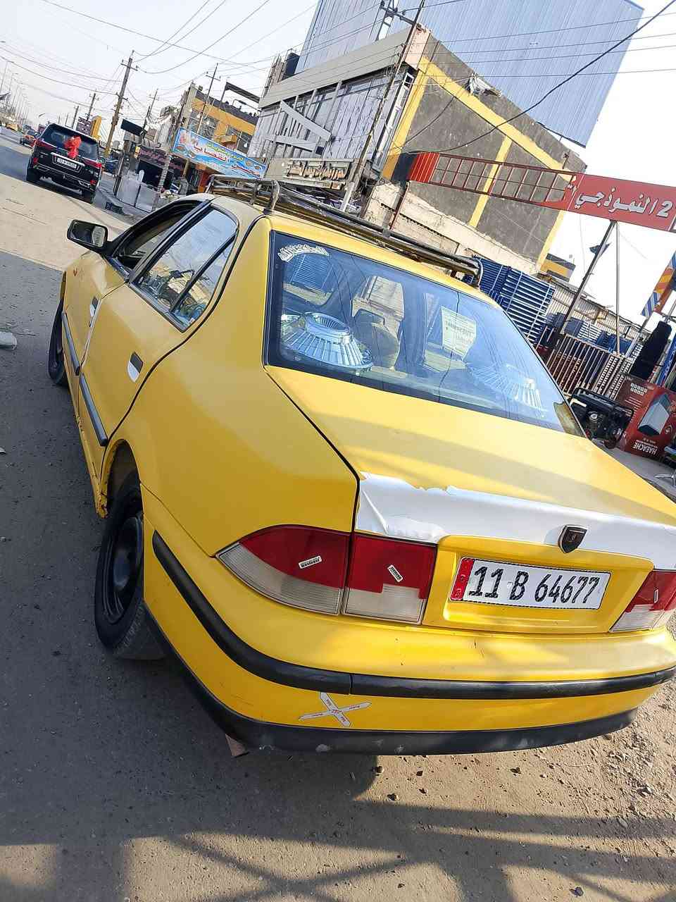 سلام عليكم سمند كير ومكينه خير من الله تخم تاير تبريد تقص بس كمبريسر تدفئه كهربائيات كلها شغاله من الدعاميه لل دعاميه منظومت زنون رقم بغداد انكليزي باسمي مصفره هيه وغراماتز داخله هزه جديده  سعر 29 وبيه مجال مستعجل 
رقم الموبايل *********** 
العنوان بغداد فلكت سلمان باك قرب مدينة بسمايه
