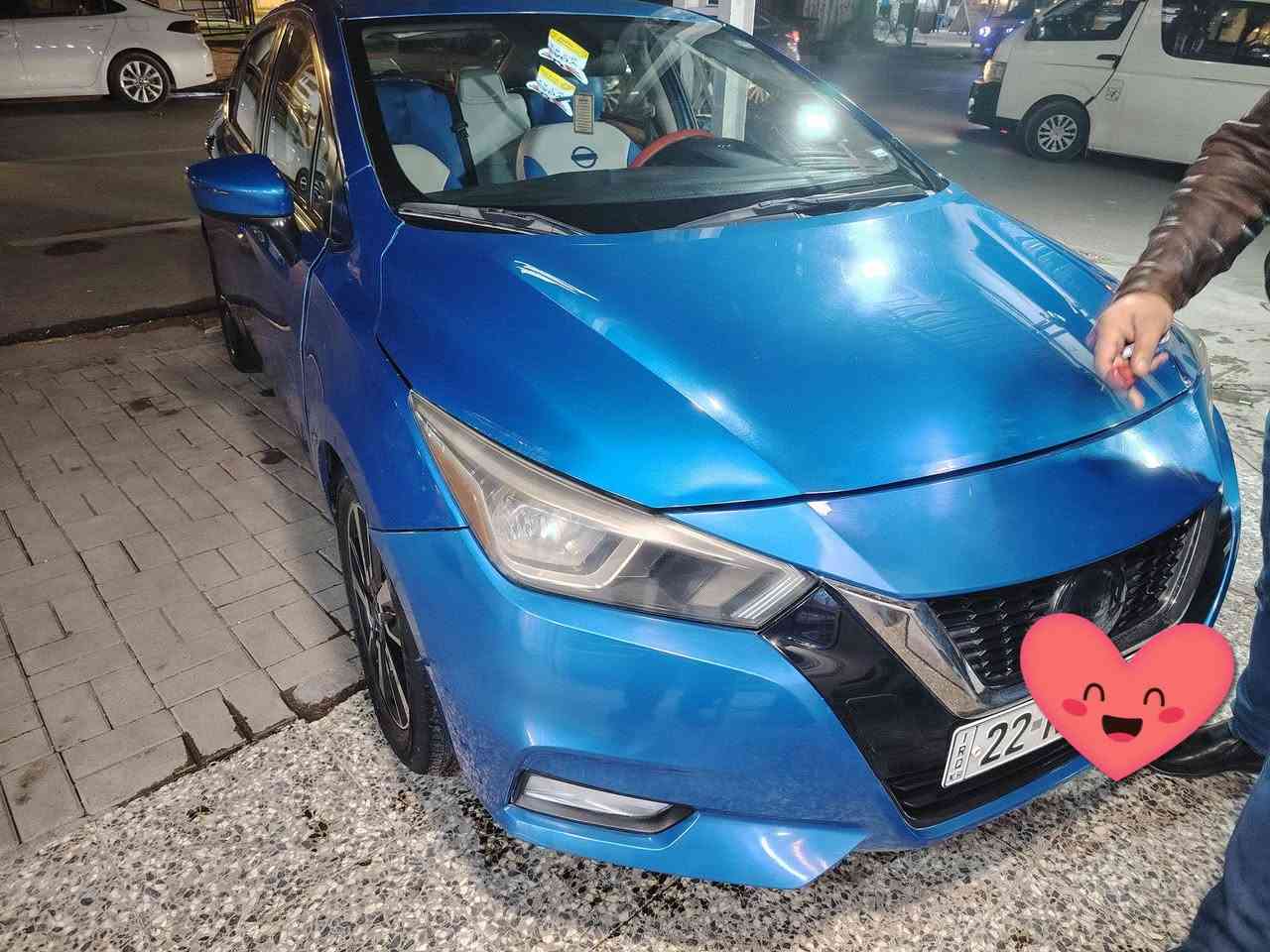 السلام عليكم ورحمة..؟
نيسان فيرسا SV ياباني موديل 2021 رقم أربيل شرط.... ( التحويل) اللون ازرق محرك /1600/حادثها فقط جاملغ امامي عكس السايق ماشيه (68)  السياره بيها سونر  مكان السياره بغداد / وتساب / *********** / الشراي اتصل تعال  ب العافيه /مواصفات السياره/ SV/
1- بصمه
2_ رادار جانبي ب مرايه
3_ رادار امامي
4- كامره خلفيه 360 درجه
5 _ حساس خلفي
6_ توقف ذاتي من الخلف
7_ الداخل لونين
8 _ شاشه ايباد
9_ تحكمات جهتين فول..
باقي مواصفات معروفه ب فيرسا..؟
