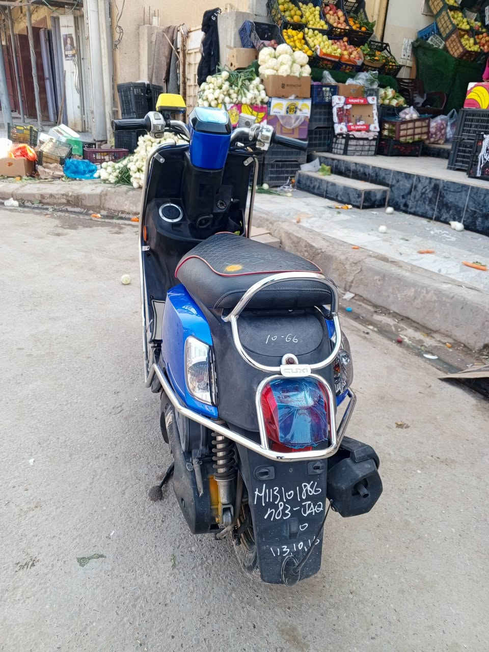 سلام عليكم دراجه بوليس نوزل 2013 داجه كفاله عامه دراجه كامله بابيهه اي نقص صار 25يوم نزلتها ماشيه قليل مكان ديالى كنعان الرقم ‏‪***********‬‏
