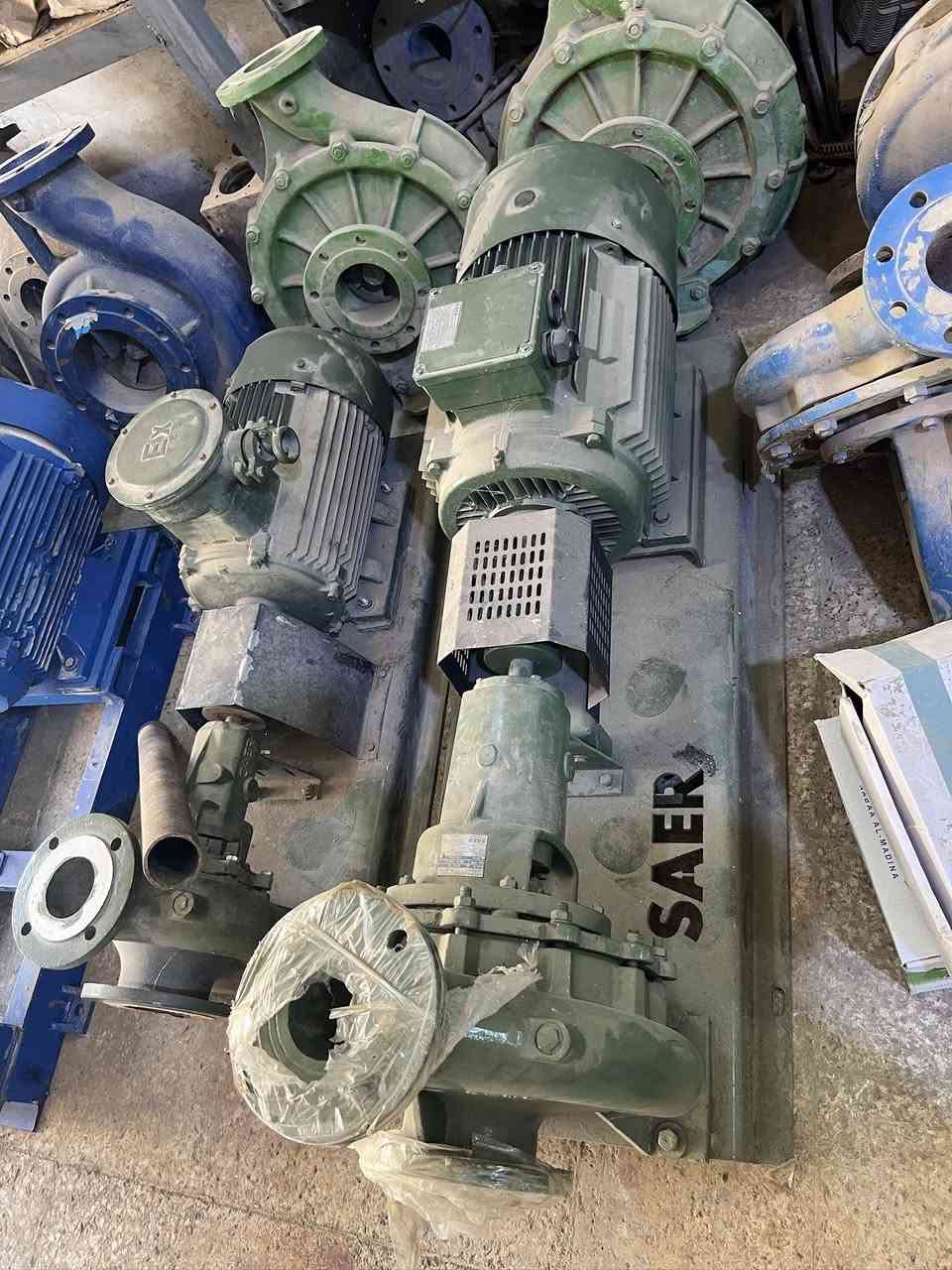 للبيع مأطور كهربائي 30 احصان  معه مضخه 3X4   ساير ايطالي  هيت 60 ضغط عالي السعر 12 ورقه وبي مجال العنوان سامراء رقم هاتف 📞 ***********
