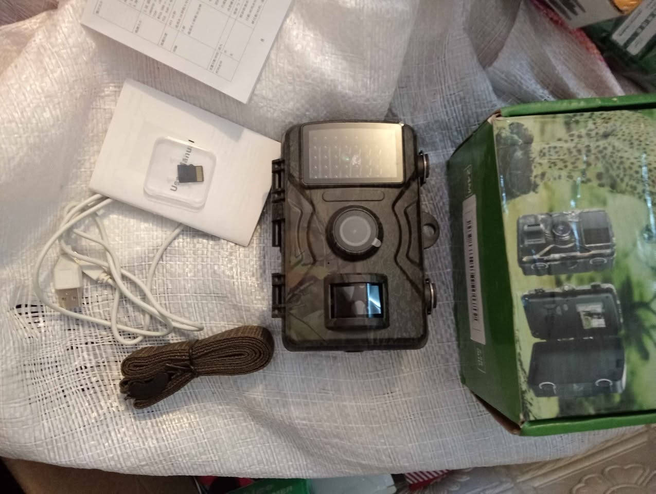 كامره تصوير غابات وحدائق وياها رام ذاكره 32 
30 توصيل مجاني بغداد, العراق


**إذا كنت صاحب هذا الإعلان وتريد حذفه لأي سبب، رجاءا أرسل رسالة إلى الدعم الفني**