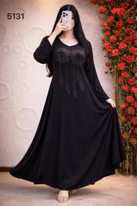 دشداشة فانيل • سواد فاحم • مقاسات L-3XL