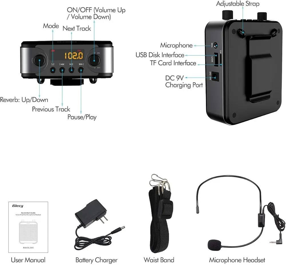 مضخم صوت شخصي، مكبر صوت محمول 30 واط 2800 مللي امبير في الساعة قابل لاعادة الشحن لنظام بي ايه لمواقع متعددة الفصول الدراسية والاجتماعات والاماكن الخارجية


**إذا كنت صاحب هذا الإعلان وتريد حذفه لأي سبب، رجاءا أرسل رسالة إلى الدعم الفني**