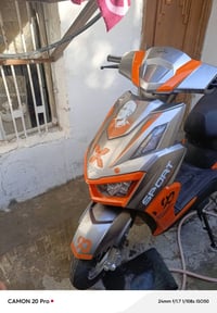 دراجة رياضيه سكنس رياضي للبيع  دراجة 2026  سرعه 75 حقيقي  ملفهه 2000 ن...