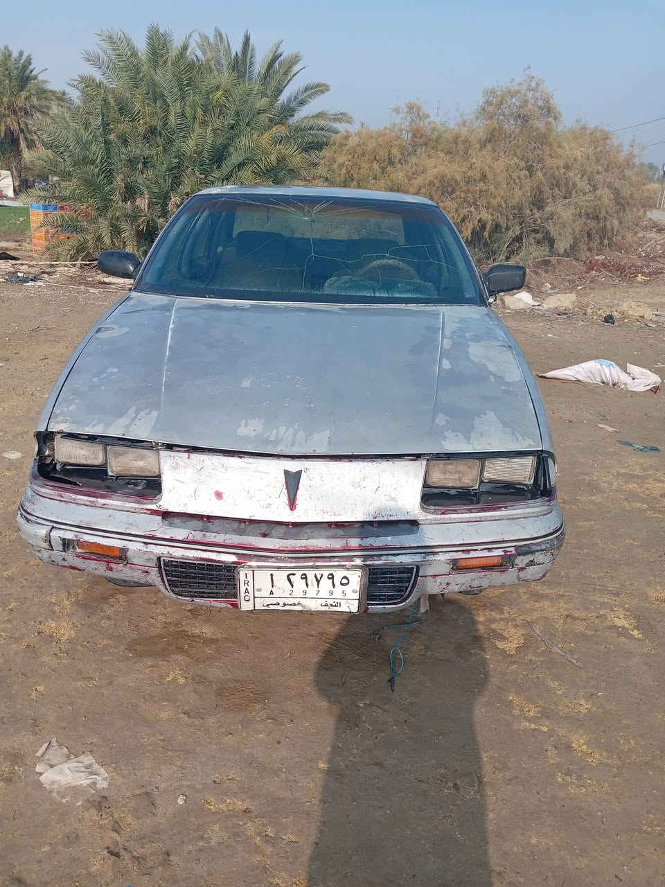 سلام عليكم سياره بونتياك مديل ٩١كير ومكينه مكفولات كاطعه ناريه تخم تاير جديد حداديه  راعيه ماوصله سعر ١١وبيه مجال *********** مكاني الديوانية الحمزه الشرقي
