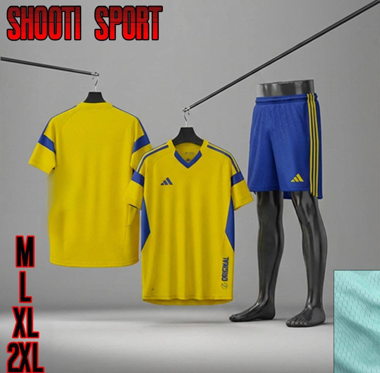 تجهيز فرق شعبيه
السلام عليكم يتوفر تجهيز فرق شعبيه باصدارات شركات كيلمي واديدادس باعلى جودة التايلندي المثقب 
للاستفسار الاتصال واتساب : ***********
التوصيل يتوفر لكل انحاء العراق 
يوجد تجهيز لاصحاب الكميات
