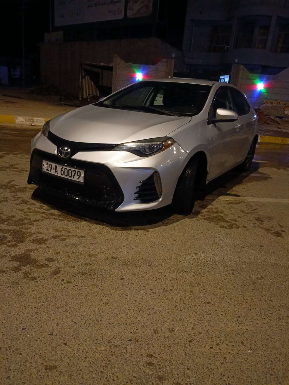 السلام عليكم كورلا موديل 2019 رقم كربلاء انگليزي حادثه جاملغ وبنيد السعر 122 وبيها مجال قليل العنوان كربلاء طوريج شارع الحمداني ‏‪***********‬‏
