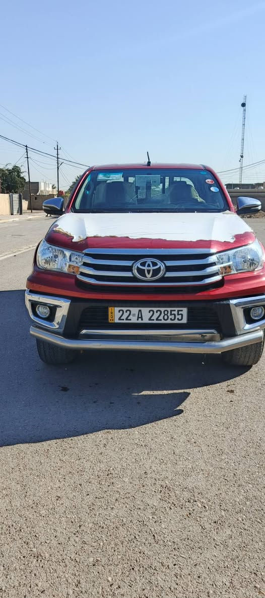 هايلوكس فور ويل كير عادي
تايرات ع وضع الشركه التصال ***********
كفاله
موديل 2020كويتي
فول مواصفات 
ع وضع الشركه
ماشيه 155 الف
رقم اربيل دولي الجديد
مواصفات
بصمه
فور ويل
بنيد جكات 
صندوق جكات 
ثلاجه بلجكمجه
دبل ايرباك 
داخل احمر
مثبت سرعه
نضام ايكو
تبريد قطعتين
تحكمات ستيرن
جهيتين شاشة جبيره
كامره 
درع امامي خلفي
 فورويل 4x4
سياره مدوشمه دوشمه كامله كشنات 
تحويل مباشر السيارة جديد 
كفاله عامه حته حداديه ع وضع الشركه 
سبير والعده ع وضع الشركه المكان بغداد قرب بسمايه
