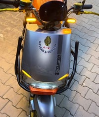 دراجة شحن نظيفة استخدام قليل  للبيع 750 الف 🌀  بيها مجال بسيط حك الجية...