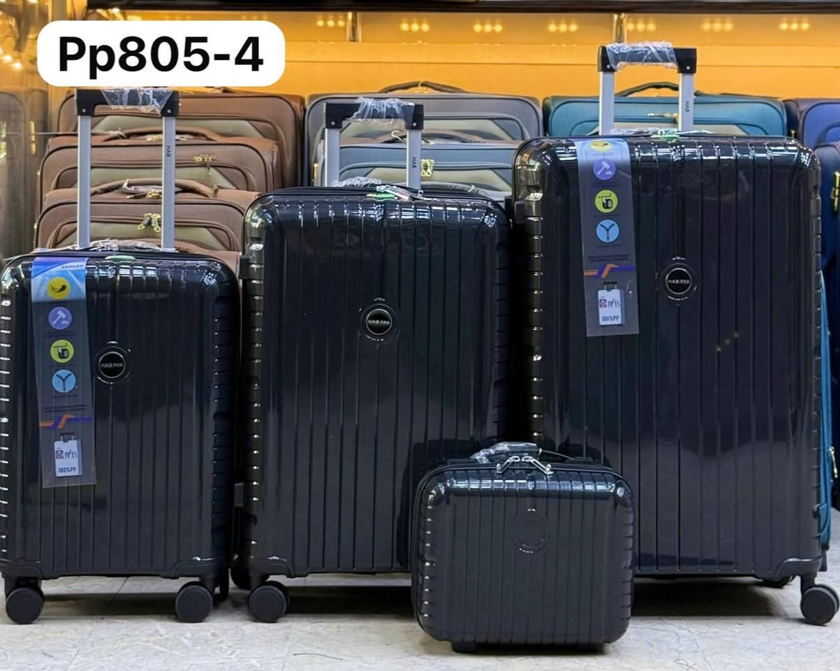 ️🧳✈️
وصلت تشكيلة حقائب السفر الجديدة
أناقة • متانة • راحة بالسفر

4 قطع  مطابق للصوره 
✔️ خامات قوية ضد الصدمات
✔️ عجلات 360° سهلة الحركة
✔️ أحجام متعددة تناسب كل الرحلات
✔️ ألوان عصرية تناسب ذوقك

سواء سفرتك قريبة أو بعيدة…
خلي رحلتك أرتب وأفخم مع حقائبنا ✨

📍متوفر الآن بأسعار مميزة
📞 للحجز والاستفسار: ***********
#العنوان : قضاء بلد - شارع العريض 
قرب حلويات احفاد علي الحمداني 
🚚تتوفر خدمة داخل قضاء بلد فقط✨
