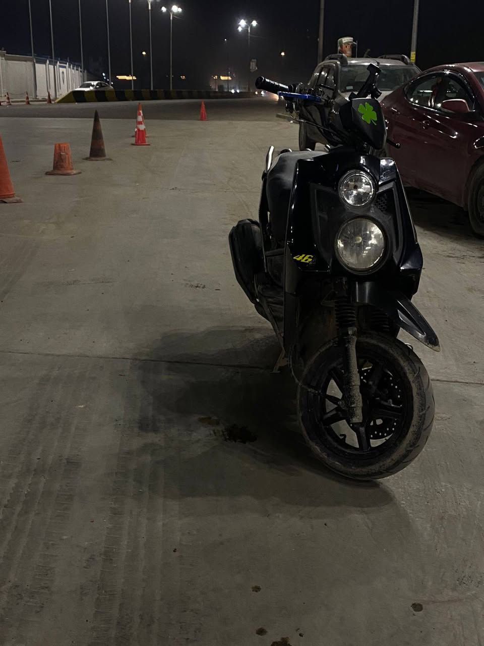 سلام عليكم سكنس جبلي دراجه خير من الله بيها نقص بس فج بريك امامي و كفر قبق بنزين سعر ٧٥٠وبيها مجال شي بسيط للتواصل ***********
