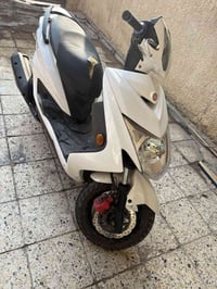 سكنس لد دراجه نضيفة مال رمبة مصار هواي من شتريتها  محركها مكفول جيب في...