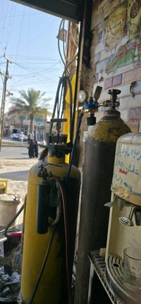 اغراض صالنصات • قناني اوكسجين • جنيرتور استلين • صوندات لحيم • كاصوصة ...