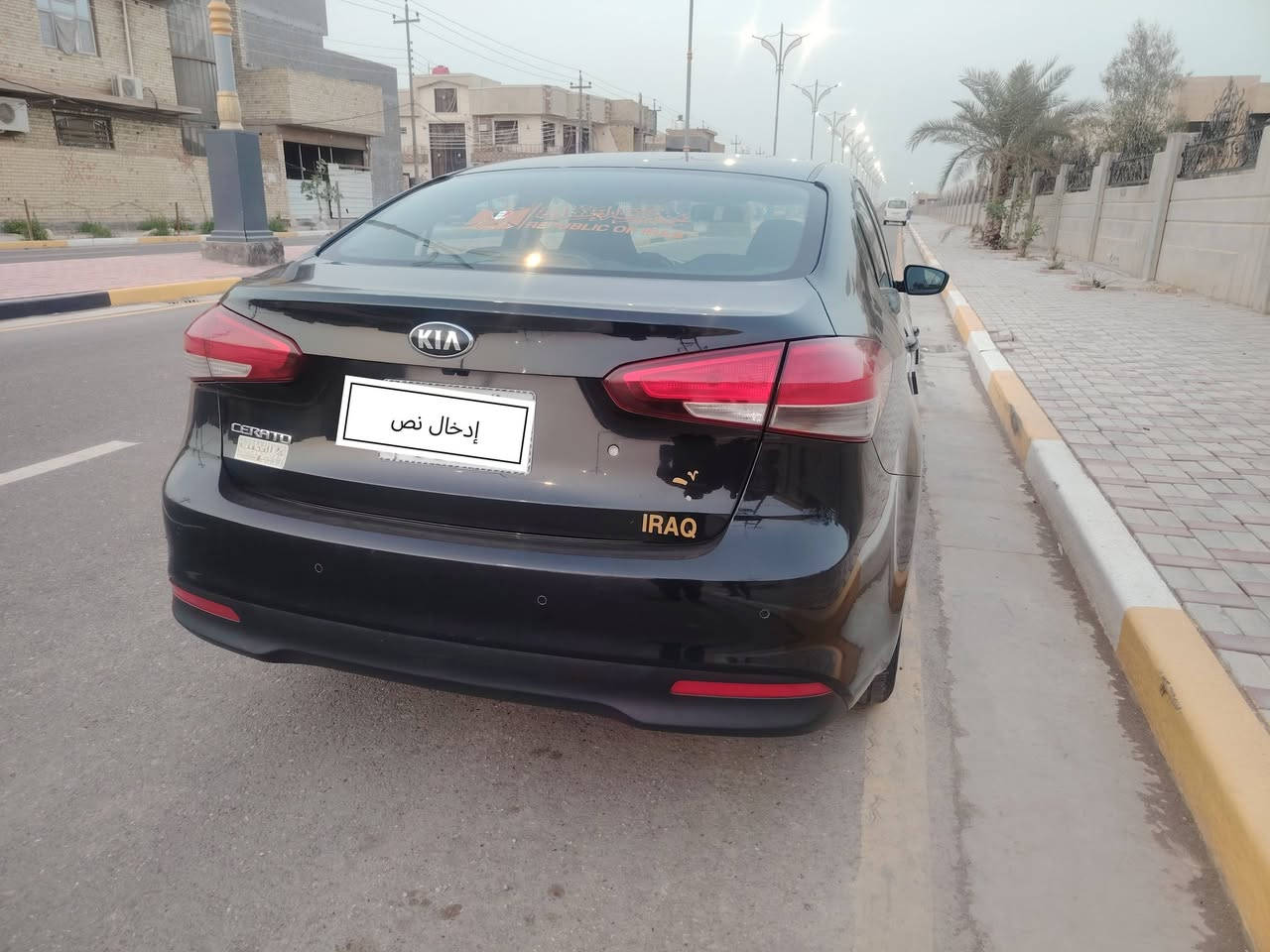 السلام عليكم سيراتو موديل 2018 للبيع وارد خليجي مكفوله من الضربه والصبغ والتبديل كير ومكينه وتبريد (سونار موجود) بسمي تحويل ثاني يوم مكان كربلاء سعره 135 وبيها مجال للاستفسار اتصل على هذا الرقم ***********
