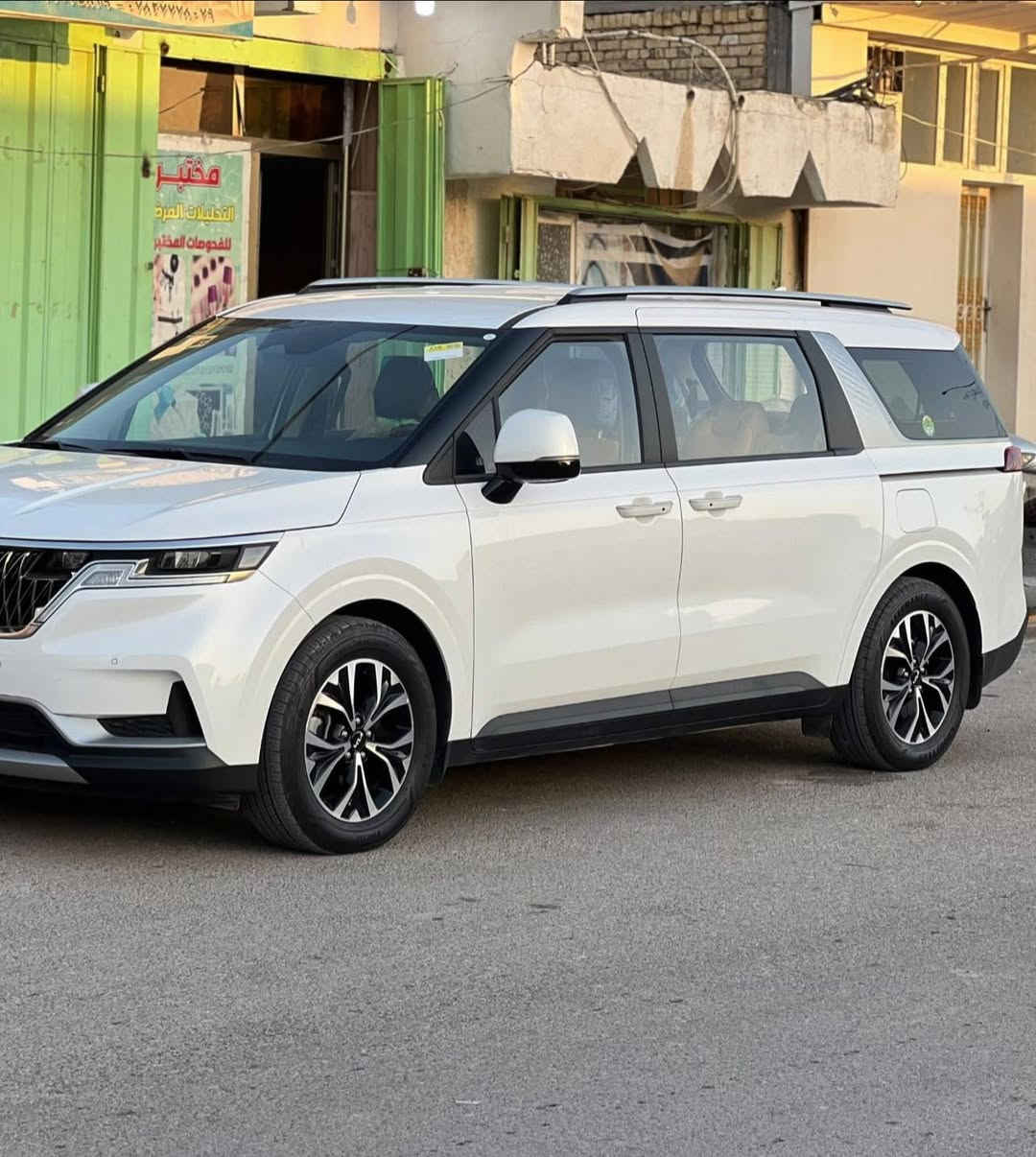 كيا كرنفال 2023
غاز بانزين كفالة عامة
 تحديد مسار 
شاشة كبيرة
قيادة ذاتية
حساسات امامي خلفي 
تبريد ٣ قطع
رادار جانبي 
هاند بريك بصمه 
اوتو هولد 
مري شفط 
بوب كهرباء بصمة معه انارة عندة فتح
تشغيل عن بعد
مكينة ٣٥٠٠ مكفوله
ماشية 37الف كيلو

السماوة 
‭0784 259 2533‬
