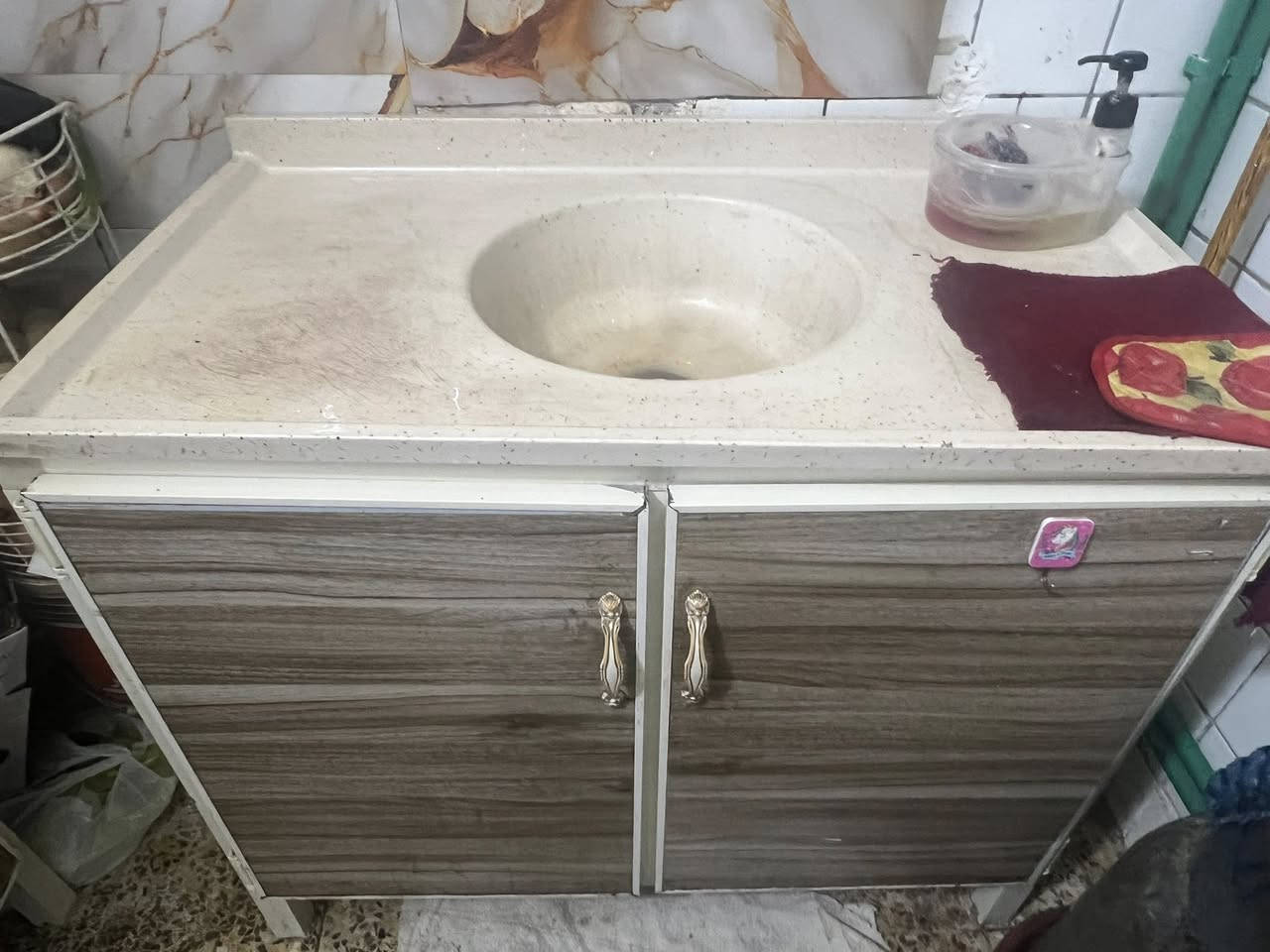 كاونتر سنك مرمر 4قطع كلش حلو ومابي ضرر جديد مكاني كراده توصيل ماعندي سعر250


**إذا كنت صاحب هذا الإعلان وتريد حذفه لأي سبب، رجاءا أرسل رسالة إلى الدعم الفني**