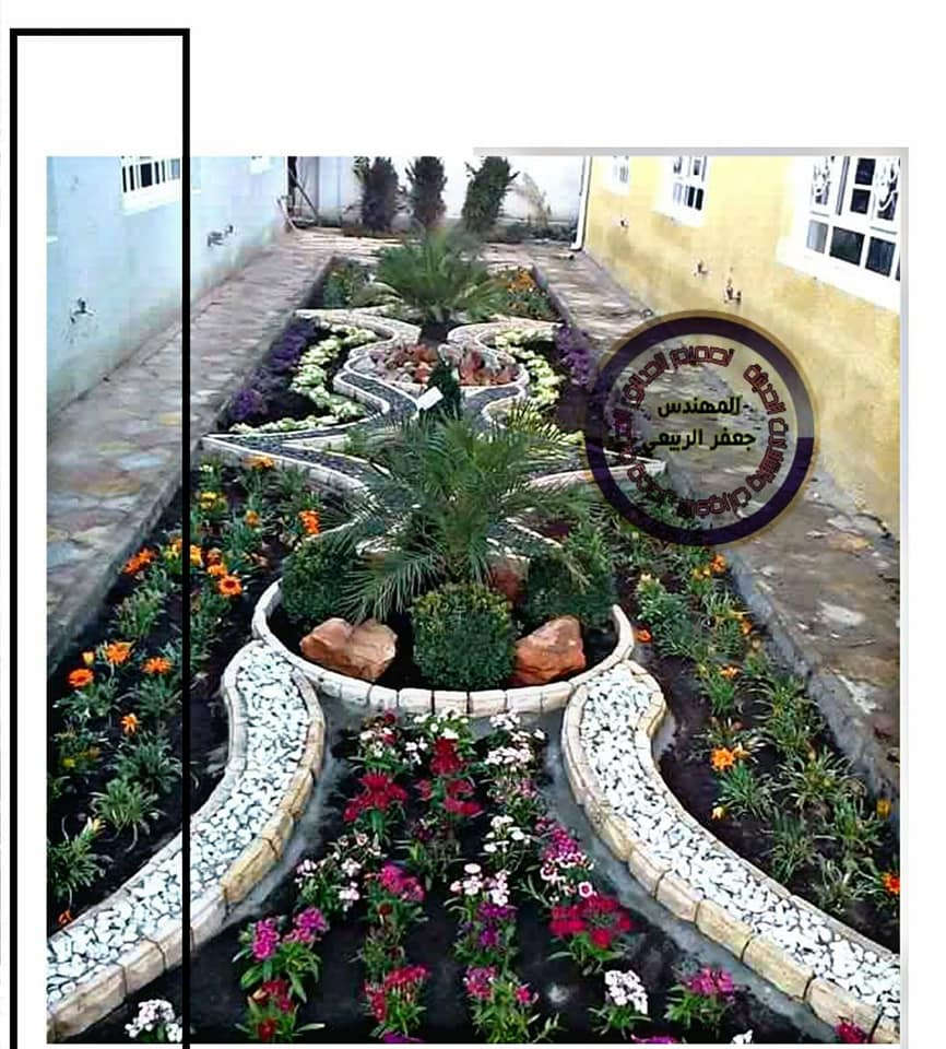 ديكورات الحدائق الحديثه عمل وتصميم جعفرالربيعي للتصاميم للإستفسار الاتصال على الرقم 🌴*********** 🌴🌷
