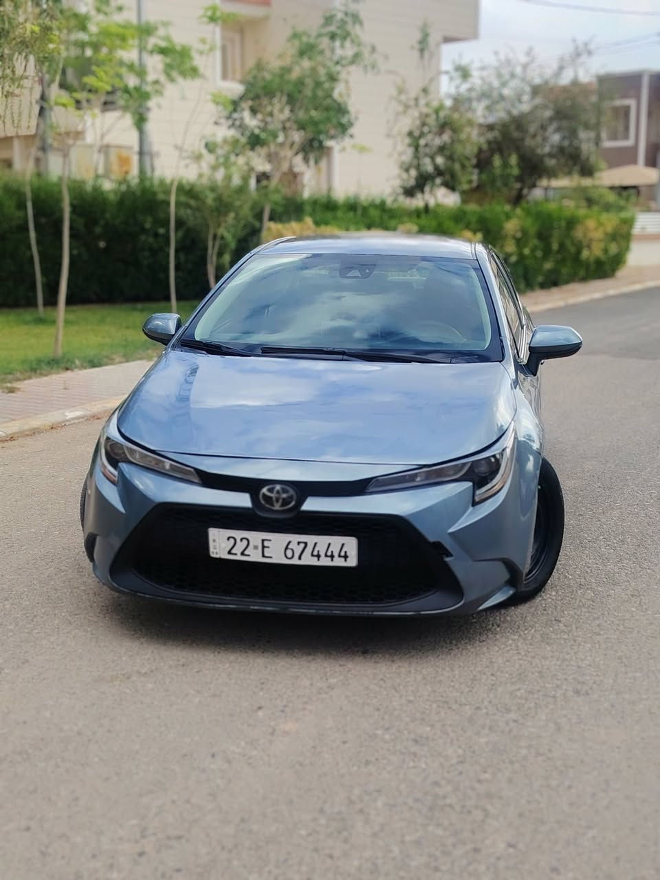 للبيع كورلا  LE
السعر 134
***********
موديل 2020
الون بحري
تحكم ستيرن 
تثبيت سرعه 
كاميرا خلفي 
لايتات بلاديه 
حجر شركة 
ماشيه 96 ميل 
تايرات وياله شركة 
حادثه بونيد 
ونص جاملخ صبغ
صدر امامي خلفي جديد
كير مكينه بشرط
رقم أربيل رقم وسنويه جديد 
مكان السياره ديالى خانقين

