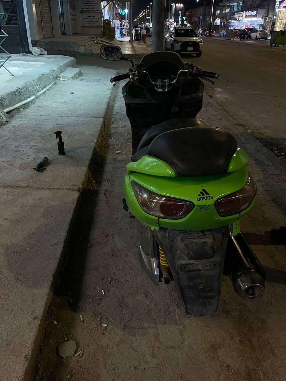 السلام عليكم دراجه فورزه 0.9 للبيع السعر 650 وبيها مجال الطيبين الدراجه كلشي شغال بيها مكاني بصره التواصل واتساب ***********
