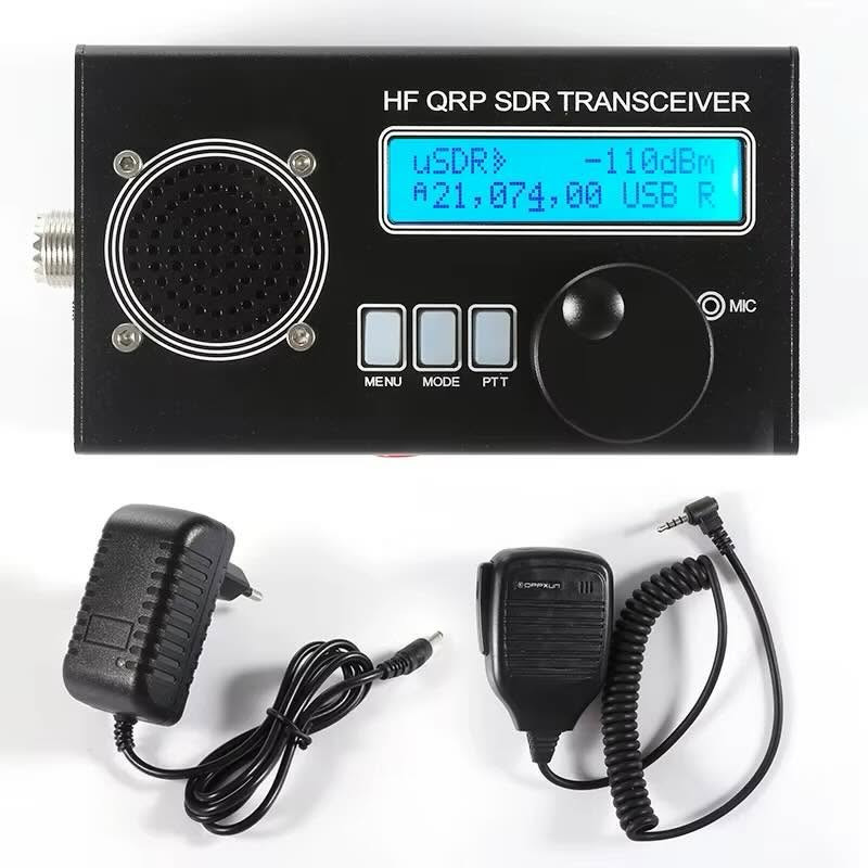 راديو الإرسال والاستقبال اللاسلكي المحمول (uSDR/uSDX HF QRP SDR Transceiver):📻 

الترددات ونطاقات

 العمل (8 Bands
يدعم الجهاز العمل على 8 نطاقات ترددية للموجات القصيرة (HF) 

80  (3.5 MHz)
60  (5.3 MHz)
40 (7.0 MHz)
30 (10.1 MHz)
20  (14.0 MHz)
17  (18.1 MHz)
15  (21.0 MHz)
10 (28.0 MHz)

⚡ الطاقة والقدرة (Power Output)

قدرة الإرسال (RF Output): تتراوح بين 3 إلى 5 واط كحد أقصى (تصل إلى 8 واط عند تشغيله على طاقة خارجية مستقرة بجهد 13.8 فولت).

كفاءة الإرسال: عالية جداً بفضل استخدام مضخمات من الفئة (Class-E)؛ حيث تتعدى الكفاءة 80% في النطاقات المنخفضة (80م-20م)، وتصل لـ 60% في النطاقات العالية (15م-10م).

🛠️ أوضاع التشغيل والترشيح (Modes & DSP)دعم كامل الأوضاع (Full Mode): 

يدعم (USB, LSB, CW, AM, FM).معالجة الإشارة الرقمية (DSP): 

يحتوي على فلاتر مدمجة لتنقية الصوت وعزل التشويش بعرض نطاق ترددي متغير: (4000, 2500, 1700, 500, 200, 100, 50 هرتز).

ميزات الـ DSP المتقدمة: التحكم التلقائي في الكسب (AGC)، وتقليل الضوضاء (NR)، والتشغيل عبر الصوت (VOX)، ومخفف إشارة الاستقبال (ATT).

⚙️ المكونات الداخلية والمنافذ (Hardware & Interfaces)الاستقرار الترددي: 

تبلغ دقة ضبط التردد أعلى من 1PPM بفضل مذبذب الكريستال المرجعي عالي الدقة (TCXO).

المنافذ الجانبية والخلفية:منفذ الهوائي: من نوع BNC بمقاومة 50 أوم.

منفذ MIC/KEY: لتوصيل ميكروفون خارجي أو مفتاح مورس (CW).

منفذ UART/CAT: للتوصيل بالكمبيوتر للتحكم بالجهاز وتوليفه عبر البرامج الرقمية.

منفذ PA/PTT OUT: لتوصيل مكبرات الإشارة الخارجية.

الطاقة المدمجة: يحتوي على بطارية ليثيوم داخلية بجهد 11.1 فولت إلى 12.6 فولت قابلة لإعادة الشحن
 
السعر والتفاصيل خاص .. 
متوفر توصيل ..


**إذا كنت صاحب هذا الإعلان وتريد حذفه لأي سبب، رجاءا أرسل رسالة إلى الدعم الفني**