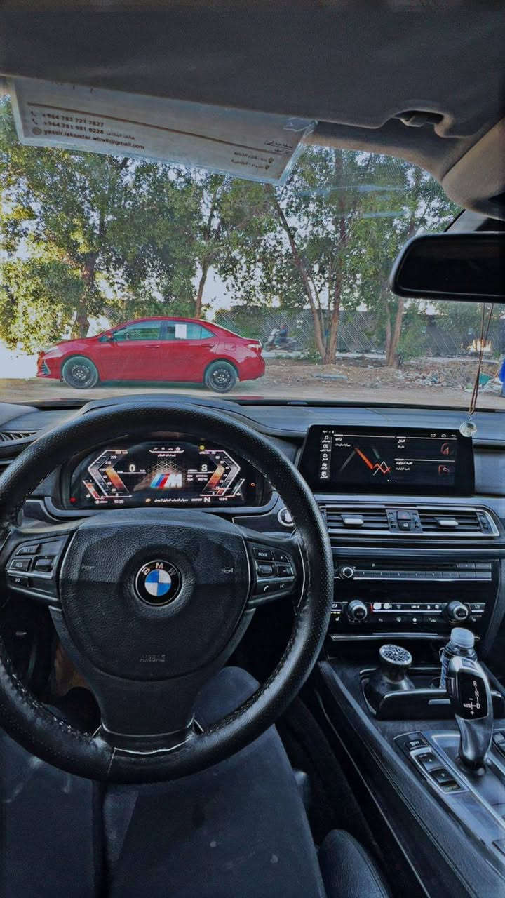 بي ام دبليو 740 تيربو f01
2010 محدث لايتات ولبكلايت وشاشات داخل 
مكفوله كفاله عامه من الصبغ ولحادث
‏Bmw 740 تيربو f01
باب قصير
رقم بغداد بسمي
فول مواصفات 
السياره جاهزه بدون نقص وعليها ادامه من دعاميه لدعاميه
نوزلات جدد
بلكات جدد
تيربوات جدد
تخم تاير جديد
كير /مكينه /مكفولات
مكاني بلحله
رقم صاحب سيارة ***********
