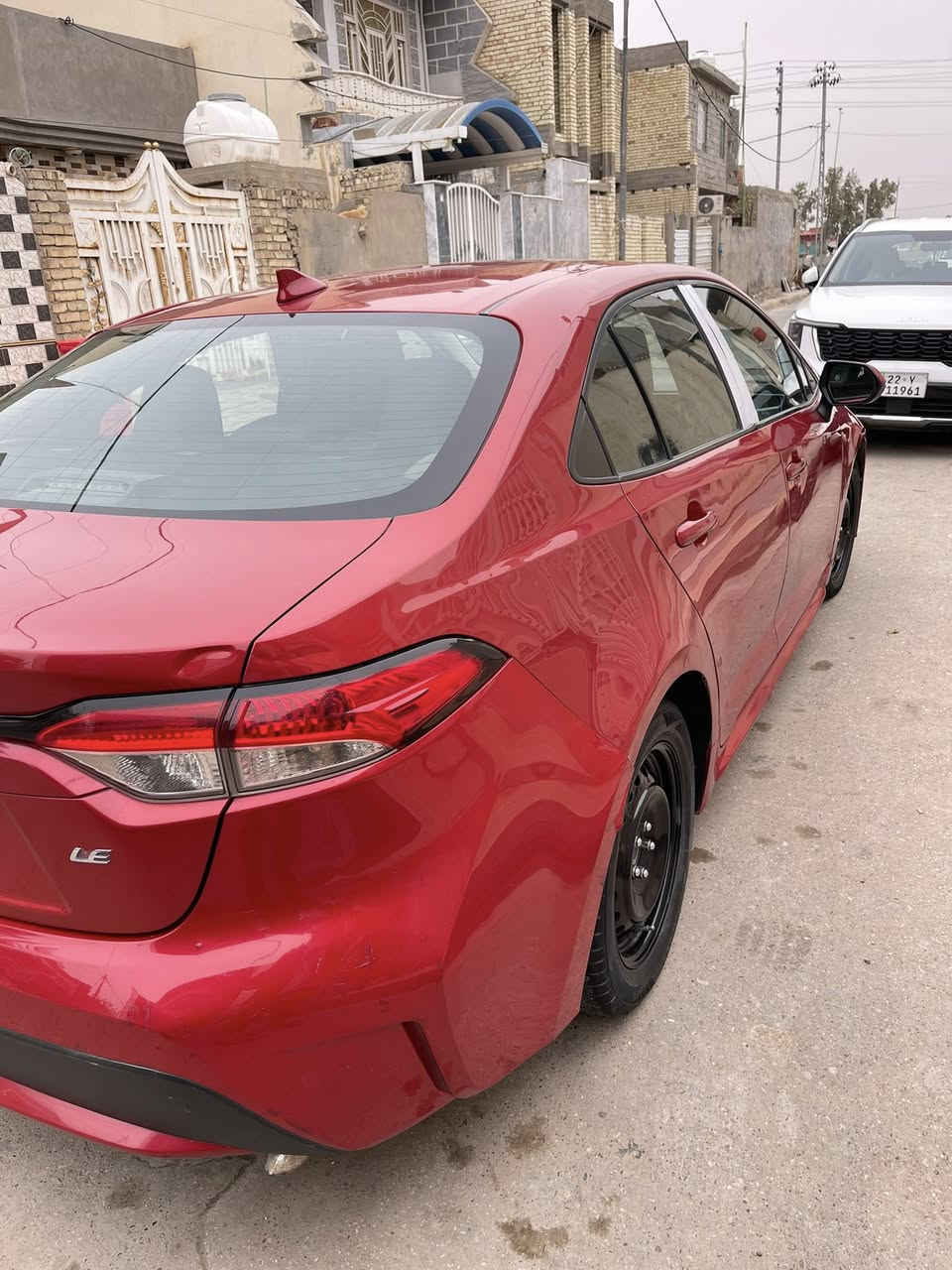 السلام عليكم 
كورلا للبيع موديل 2020 رقم بغداد انكليزي السيارة بسمي سنوية ل 2030
السيارة تخم تاير جديد 
صدر امامي خلفي جديد 
كير مكينه شرط برغي ما مفتوح بيه 
تدفه تبريد باتري كله جديد 
رادار امامي 
تحكمات ستيرن جهتين 
مانع انزلاق 
تحديد مسار 
مثبت سرعة 
مانع تصادم 
توقف ذاتي 
سايد بريك دكمة
اتو هولد 
سعره 125 وبيه مجال @
السيارة جاهزة من كلشي ربع دينار ما اذب عليه وفيديو توضيحي موجود وهذا رقمي ل الاستفسار 
***********
