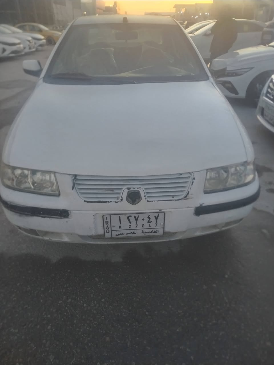 السلام عليكم سمند موديل 10دشبول بيجي. رقم قادسيه راعيه يريد مداور. گير جديد محرك ستوه بيه خيط قليل. ترايك وين ميعجبك. سنويه. 24 شهر ااسابع. حداديه 70٪
السياره ابلاديه. واير مامجطل بيه. بيه 
كهربائيات كله شغاله. منضومة تبريد جاهزه. بس غاز. بيه شغلات بسيطه ماتنضيفات. ماعندي اسويهن. محتاج فلوس. ومتوازي على بيعته. السعر 25قفل. مكان السياره. النجف 
للستفسار اكثر اتصل. ***********
