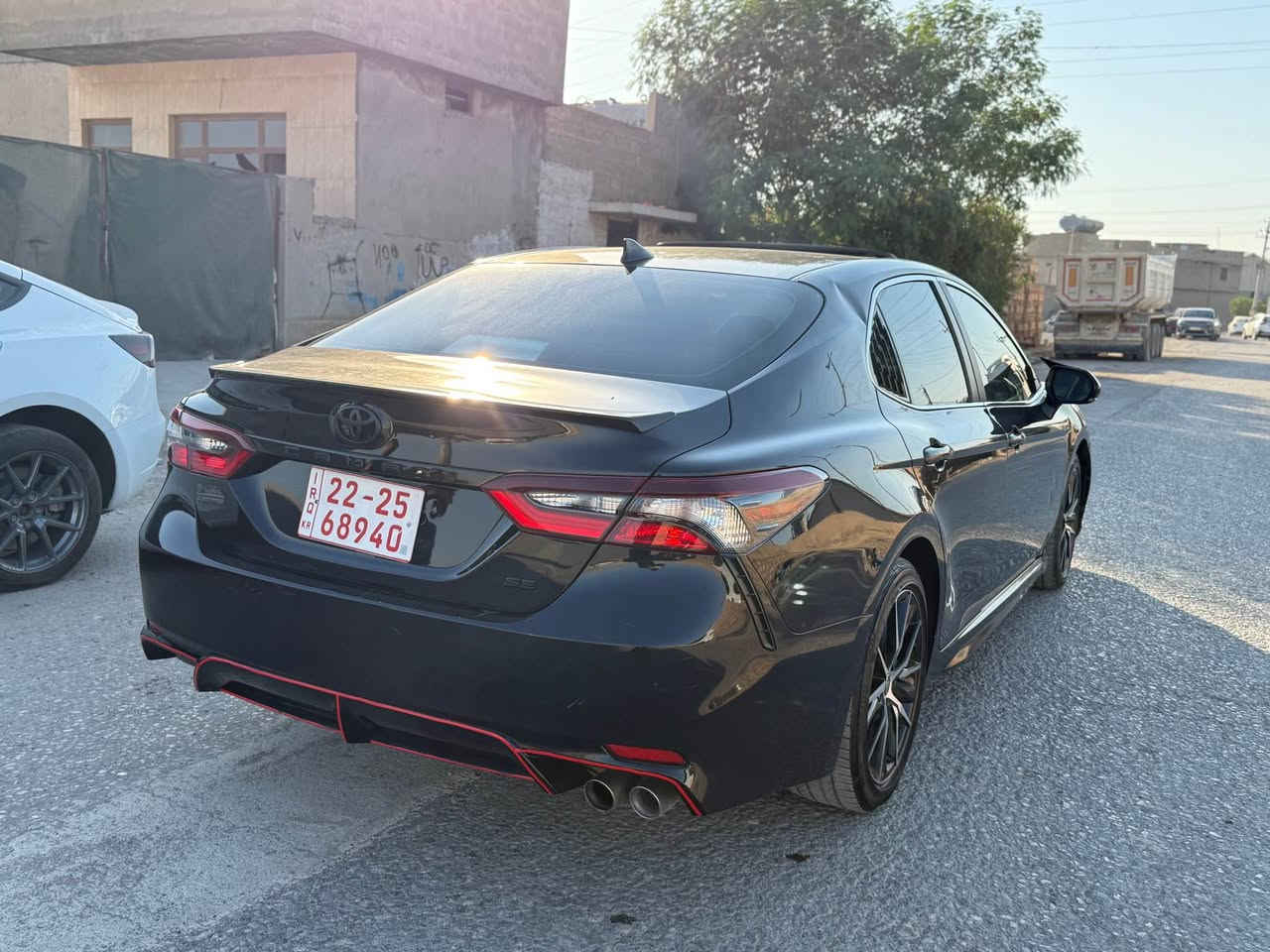 تويوتا كامري موديل 2024 
مواصفات se سيلايت فول
بونيد جملغ +نص جملغ صبغ ارباك سيستم شريكه 
مواصفات 1/1 سيلايت بصمه شاشه كاميره حساس رادار 
كوشنات جلت كهربايي  بعد هواي مواصفات 
سعر 180 و مجال 
اتصل ررقم ***********
 مكان اربيل اكر, نينوى
