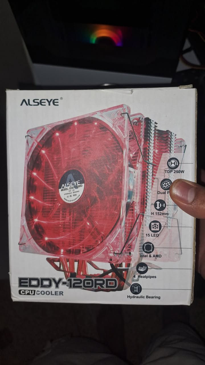 سلام عليكم حاسبه للبيع
Cpu I5 9400f
Gpu 1070 asus 8gb
Psu 650 thermaltake
Ssd 128 hikvision
M.2 1t bullet 
M.B h310-m asus
Case Gamdias white

Lenovo

ويا شاشه 144 hz
Ips
24
بيها كم شخط بل الاطار وليس في الشاشه
شراي تفضل خاص سعرها 700 وبيها مجال بسيط مكاني بغداد


**إذا كنت صاحب هذا الإعلان وتريد حذفه لأي سبب، رجاءا أرسل رسالة إلى الدعم الفني**