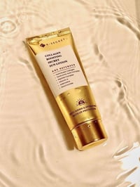 واقي شمس ذهبي • SPF50+ • هيالورونيك
