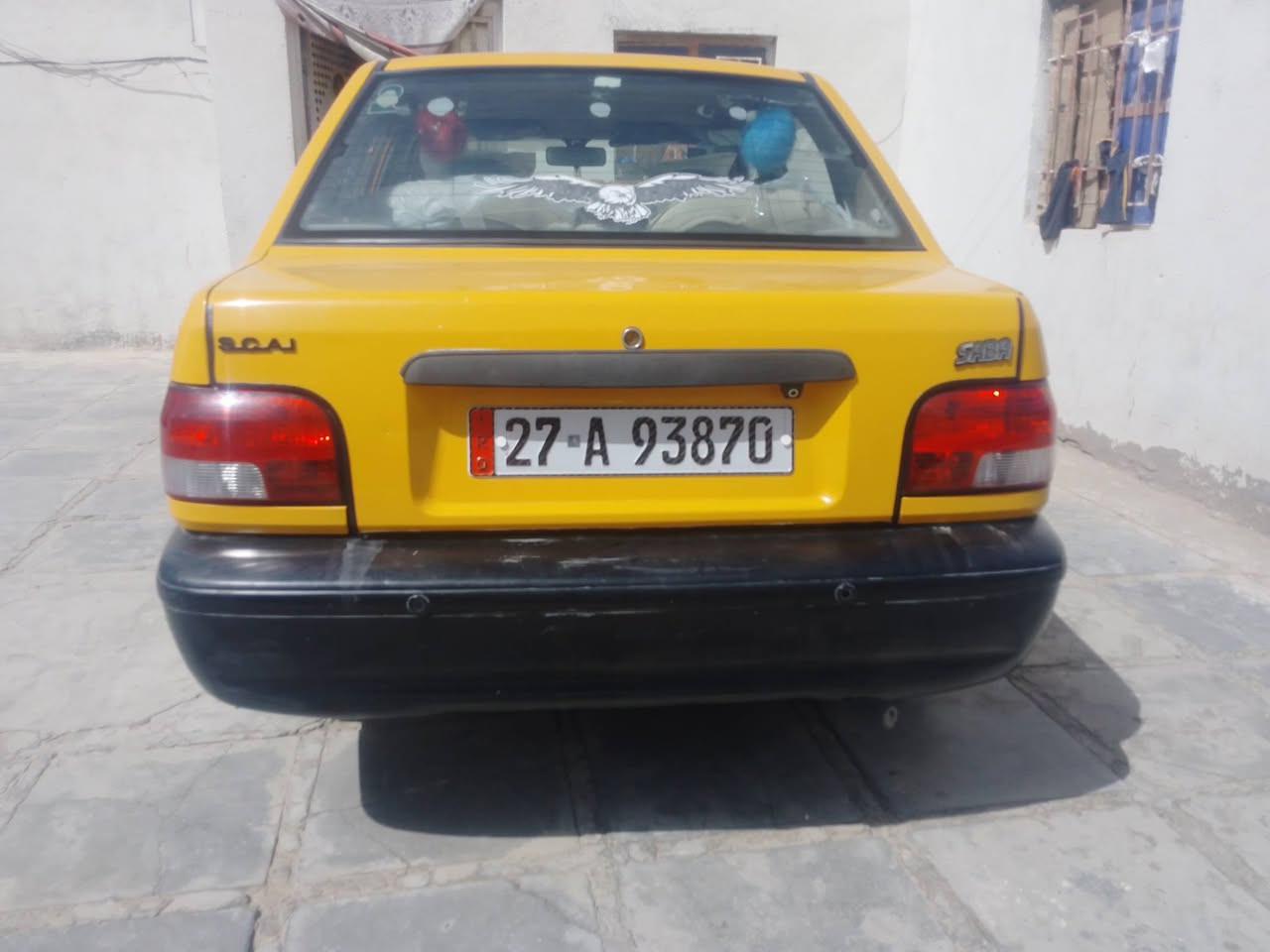 السلام عليكم
سايبه للبيع موديل ١٨ سياره جاهزه من كلشي من گير محرك 
حداديه تخم تاير بيه ضربه جاملغ مكان ناصريه الغراف 
استفسار على الرقم ***********
