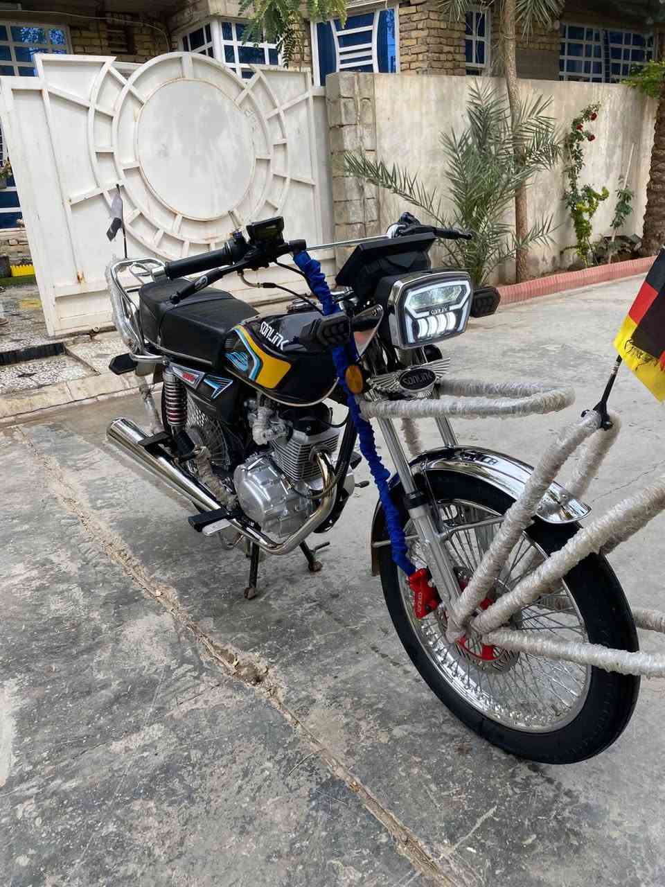 يالله سلام عليكم دراجة تايكر ٢٠٢٥ دراجة كفالة عامة عدى دشبول طافي و يتصلح دراجة حلوة و جديدة مجنبزة كامل فول مكان ديالى بعقوبة اتصال ***********
