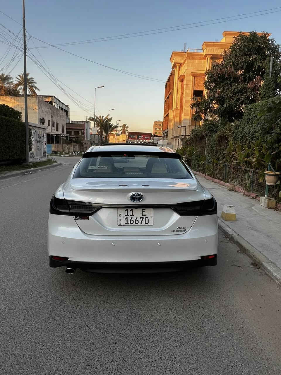 السلام عليكم حبايب
كامري 2024 هايبرد فئة GLE

الفول بالخليجي وكالة عبد اللطيف مكفوله جديده جدا 

التفاصيل :

 خليجي 

ماشية ٤٠ الف

الموديل 2024

 سعة المحرك 2.5L

 عدد AIR BAG 8 

 حساسات أمامية 

 حساسات خلفية

 لايت زينون + LED

 كشافات 

 سلايد رووف  

 ويل كب 18  

 بصمة 

 شاشة 

 كاميرا دوارة 

الانارة الداخلية LED

سعر  247 وبيه شويه مجال

رقم الهاتف ***********
