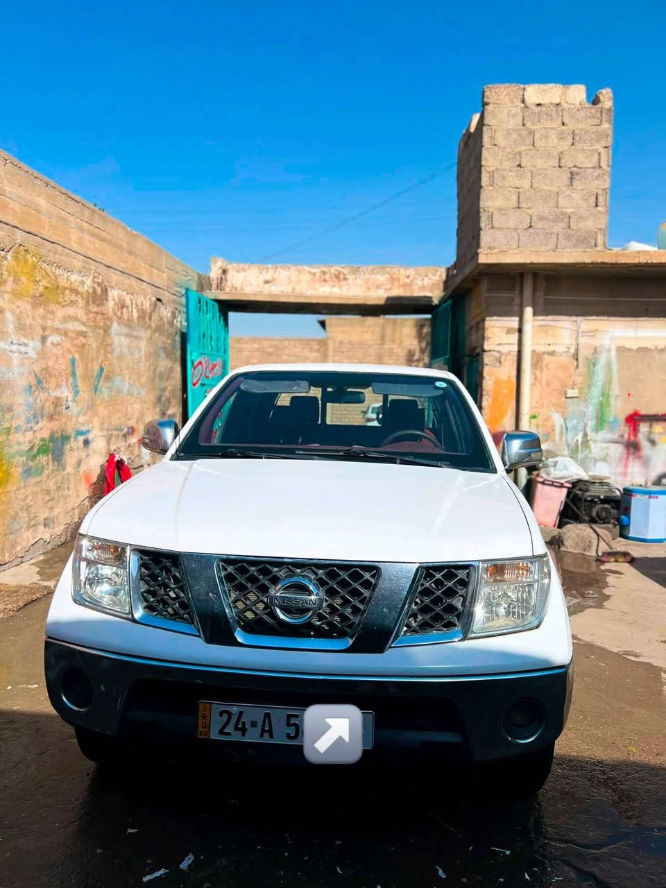 للبيع نافارا موديل 2009 🚗
صبغ شبر بالباب الخلفي (جهة النفر).
المحرك معمّر كامل.
التبريد شغال بالكامل.
تخم تايرات جديد.
السيارة جاهزة .
📍العنوان: الموصل - الجانب الأيمن.
💰السعر: 100$
📞 للتواصل: ***********
