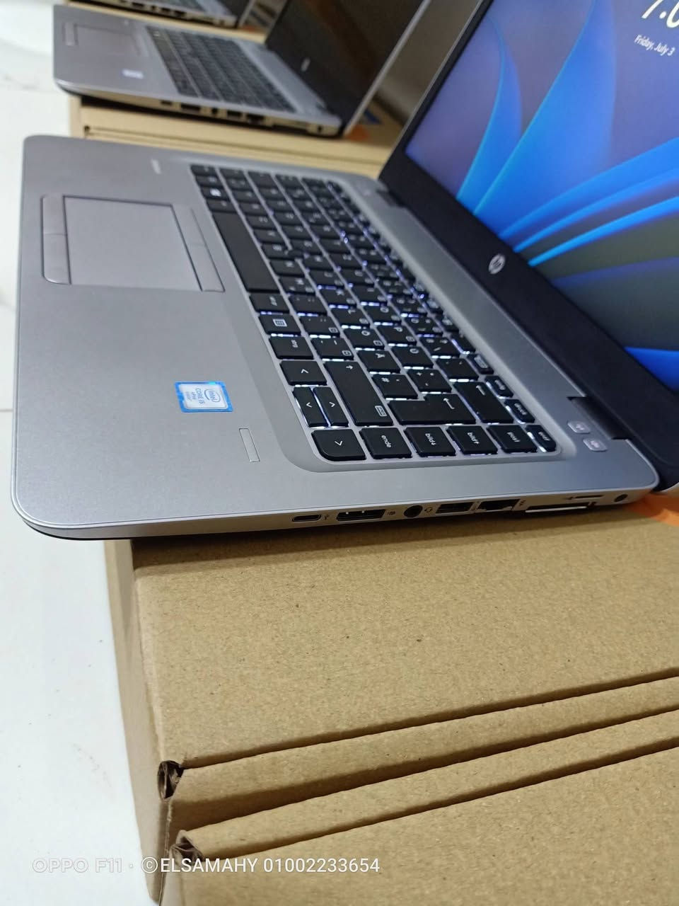 💻 الموديل: hp ELITEBOOK 840 G3

💻 البروسيسور: انتل كور i5 الجيل السادس
💻 الرام: 8 جيجا حديثة ddr4 .. قابله للزيادة
💻 الهارد:  128 جيجا فائق السرعة ssd m.2 
(ومتاح اضافة هارد 500 hdd حسب الطلب لان اللاب يتميز بدعمه تركيب اتنين هارد مع بعض)

الشاشة 14.0 بوصه بدقة FULL HD من نوع ips
وكارت شاشه انتل جرافيك اتش دي 520

✅ كاميرا + كيبورد مضئ + واى فاى 
✅ منفذ فيجا + ديسبلاى + منفذ فيزا كارد
✅ منفذ type-c + منفذين usb3.1 type-A

بتستلم اللاب بنسخة ويندوز 11 برو ونسخة مايكروسوفت 

🌐 العنوان: المنصورة شارع كلية الدراسات الإسلامية
🚛 التوصيل: متوفر توصيل سريع وامن لكل المحافظات
مع المعاينه للحاله والمواصفات قبل الاستلام من المندوب 

ضمان المستورد : ( 14 يوم استبدال + ضمان لمدة 100 يوم على البورده) وذلك فى حالة وجود اى عيوب صناعه.

للتواصل اتصال او واتساب/ 01002233654
م/ حاتم السماحى
او سيب تعليق وهيتم الرد عليك تلقائى
قيمه مقابل سعر ✅ اتوفر تانى لاب توب hp انتل كور i5 الجيل السادس استيراد اوروبا حالات درجة اولى بالشاحن الاصلى وكرتونة الاستيراد


**إذا كنت صاحب هذا الإعلان وتريد حذفه لأي سبب، رجاءا أرسل رسالة إلى الدعم الفني**