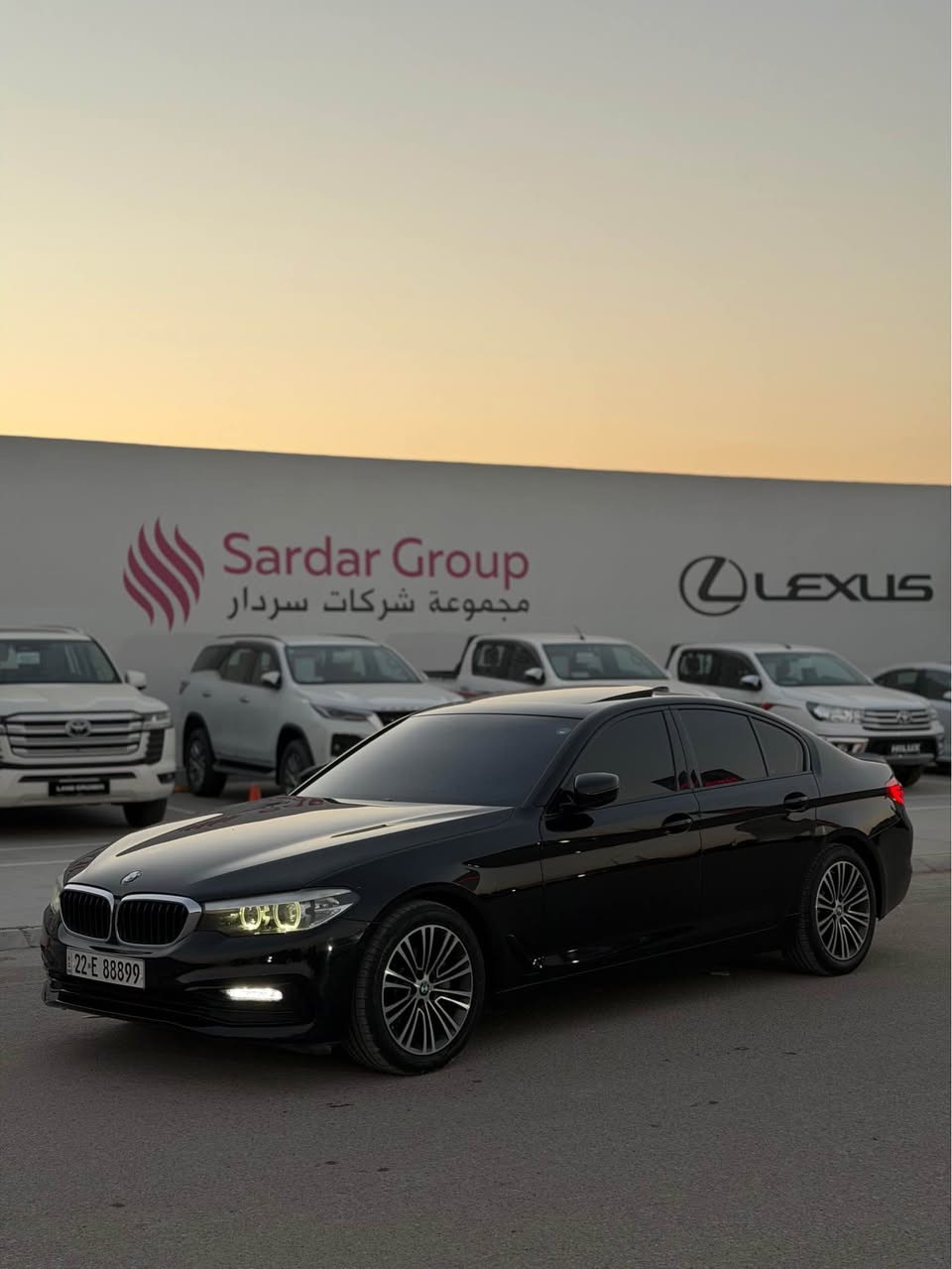 السلام عليكم
للبيع او المراوس
لبيئم 530i 2020
وكالة العروش
مكفوله من الصبغ:التبديل
ماشيه 85km 
رقم اربيل مميز بأسمي وتضليل مرور رسمي بي مدة سنة وقابل للتجديد
مواصفات
بصمه العدد 2 بصمه تشغيل والبصمه الاخره شاشه وايضاً تشغيل
فتحة سقف
داخل قرميدي
كشن خزن ميموري+جلد+تدفئه+تبريد
حساسات 360+رادارات 360
لايت + بك لايت/LED 
نضام ايكو +نورمل+سبورت+سوبر سبورت
بردات بلاديه + تضليل وعازل حراري اصلي100/100 
مري +استيرن+كشن ترحيب
اناره داخليه متغيره الالوان/LED 
شحن واير ليس
كشنات +استرين + مري/كهرباء
وبعد بيها هواي مواصفات وتعتبر اعلى فئه
مكينه 2000 Twin-Turbo
الكير 8 نمرر ✈️
مكينه وكير عل وضع الوكالة
السياره No message
وداخله سيرفس وكالة
الكتلوكات والسبير واغراض الوكالة غير مستخدمه
السياره بأسمي تحويل مباشر
العنوان بغداد الاعظميه

*********** بغداد, العراق
