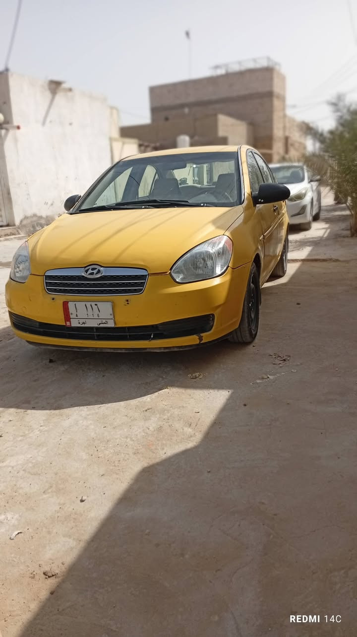 اكسنت مقدس
موديل 2007 وارد خليجي مكينه 1600 مكينه وكير جديدات ضرره طخات وباقي كفاله السياره جاهزه من كلشي
كلش حلوه سعر 75 
***********
