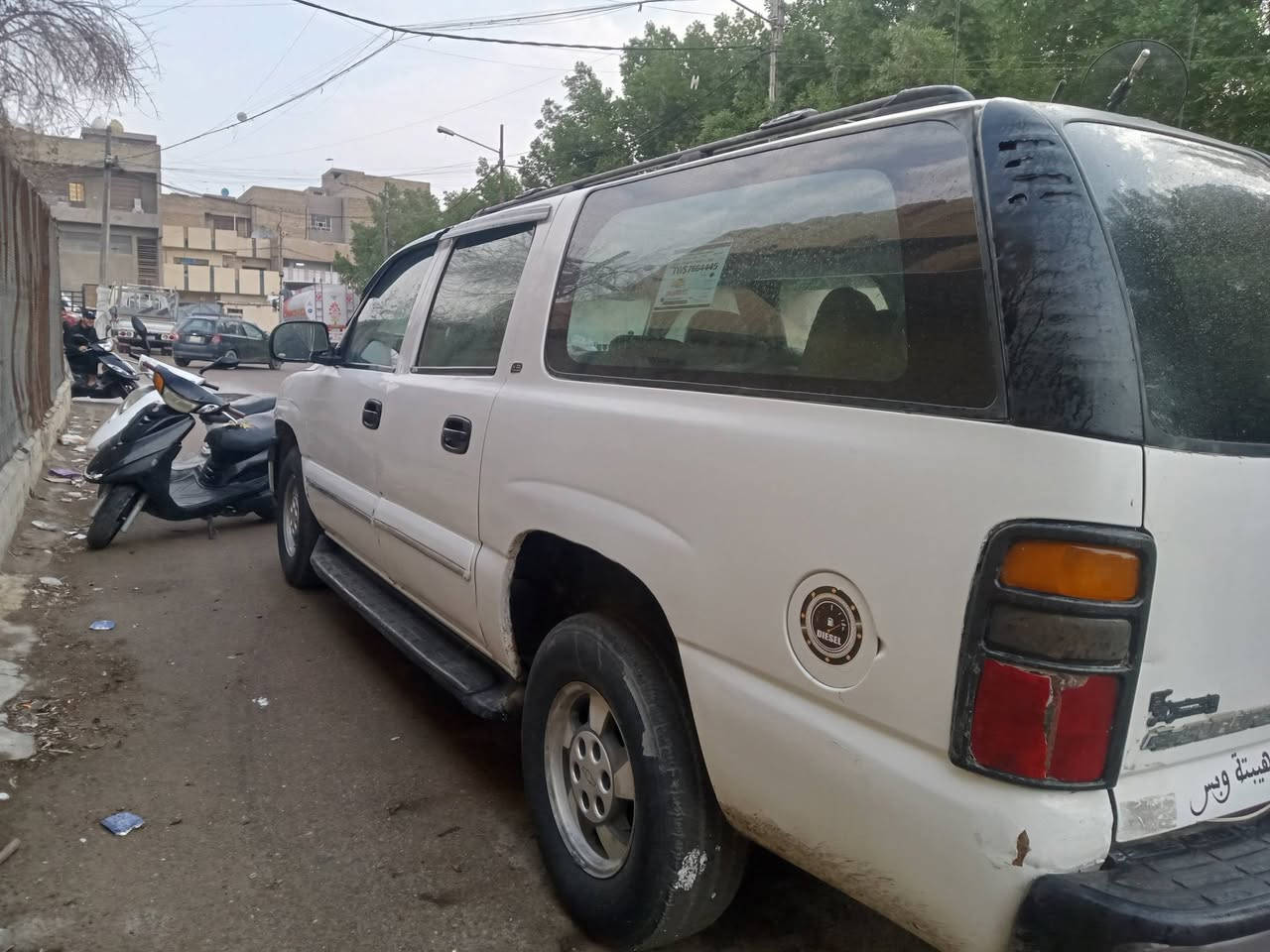 السلام عليكم. الفينيه للبيع محرك 5300بيه خيط بخار2000 السعر55وبيه  مجال مكاني مدينه الصدر رقم أنبار مصبوغه عام ***********

