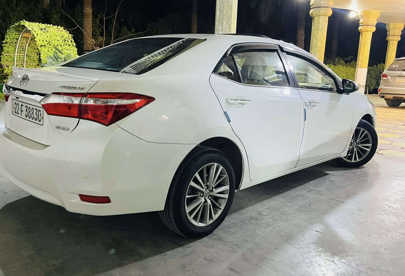 كورله 2014 خليجي سياره كفاله عامه
محرك 2000

فتحه  بصمه  كشنات جلد  ويل كروم 

سياره جاهزه وبدون اي نقص 

السعر 148

       سياره موجوده بالصويره 

***********
