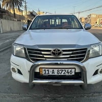 للبيع بيكم هايلوكس موديل 2014 كويتي  بيها صبغ بالجاملغ الخلفي فقط والج...