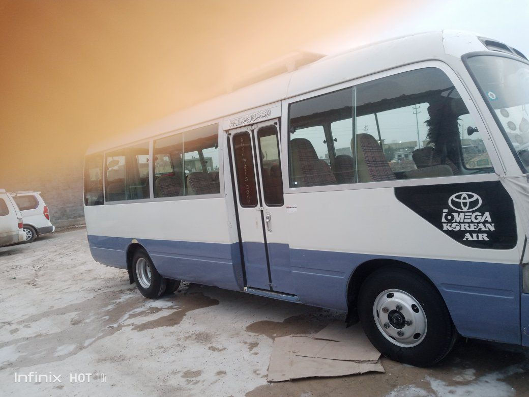 سلام عليكم كوستر البيع مديل 2007سياره جاهزه تخم تاير برجستون تبريد محور. مكينه وكير وكسل مكفولت  بيع ومروس ترهم سعر 230 مكان سياره وسط مركز المدينه***********
