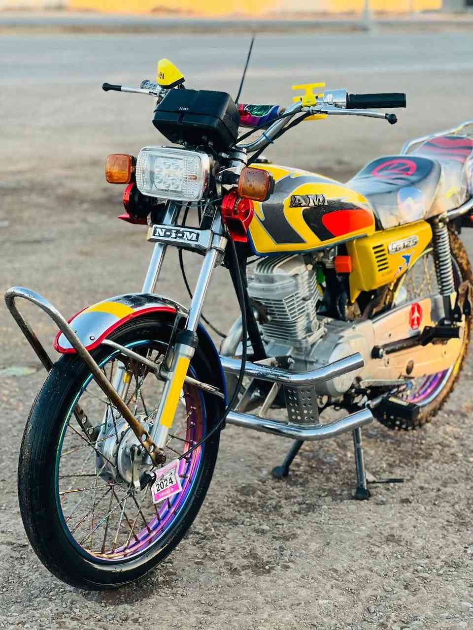 للبيع نامه شلامجه موديل 22
اوراق كارتونيه 
ماناقصهه كلشي 
سعر ٥٢٥ وبيهه مجال
مكاني ديالى الخالص
***********
