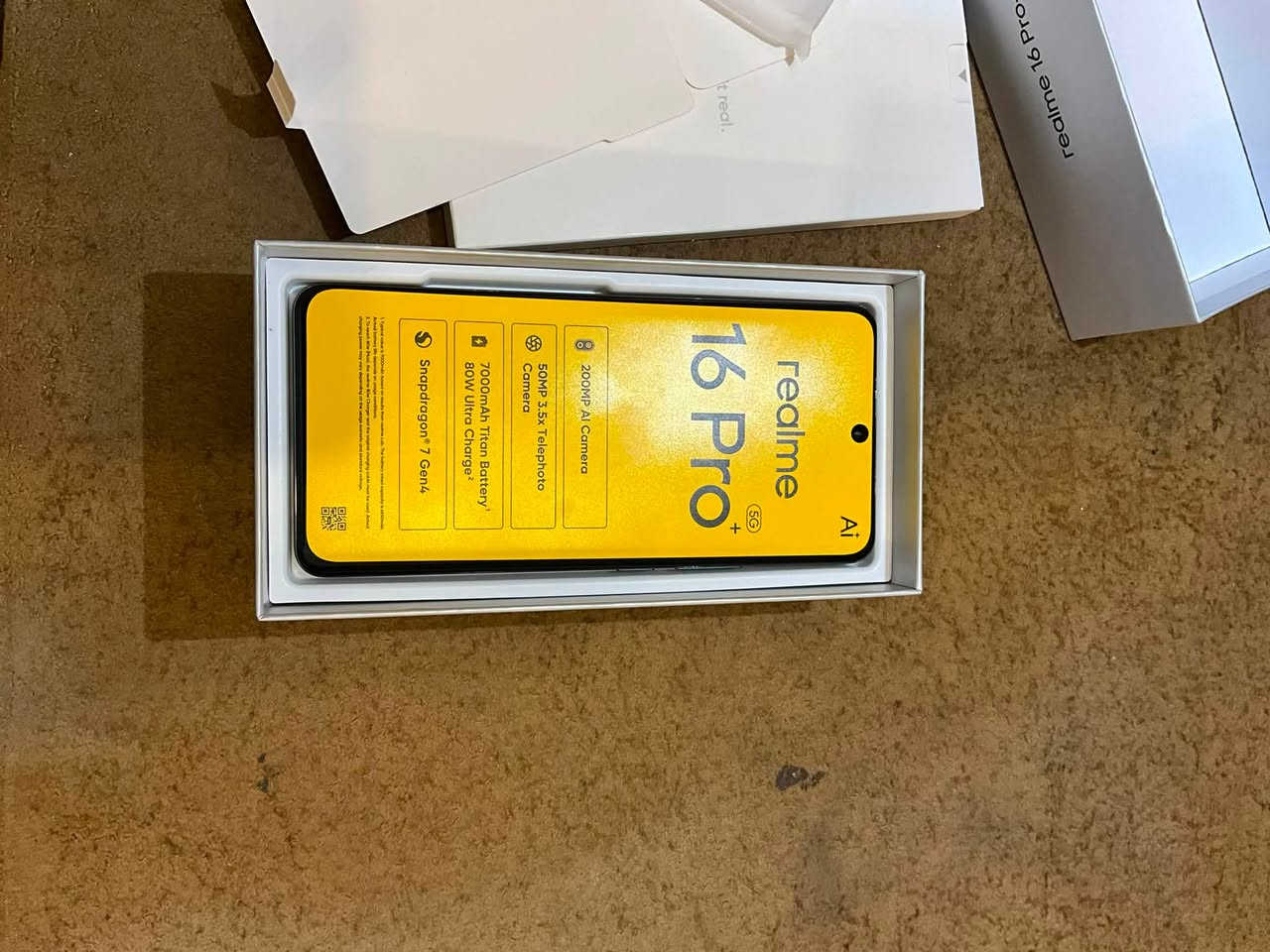 جهاز ريلمي 16 برو بلس جديد بعدة بچيسة ما مفتوح  سعر 725 
تواصل خاص


**إذا كنت صاحب هذا الإعلان وتريد حذفه لأي سبب، رجاءا أرسل رسالة إلى الدعم الفني**