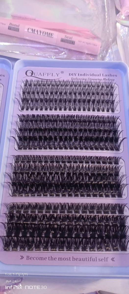 شلعة رموش اسبوعيه مع ادوات تركيب رموش 
قطعتين دفتر 
و8 قطع جهه وحده  كل اصناف الرموش اتفيد الصالونات 
يتوفر توصيل لكل محافظات العراق 3 الاف


**إذا كنت صاحب هذا الإعلان وتريد حذفه لأي سبب، رجاءا أرسل رسالة إلى الدعم الفني**