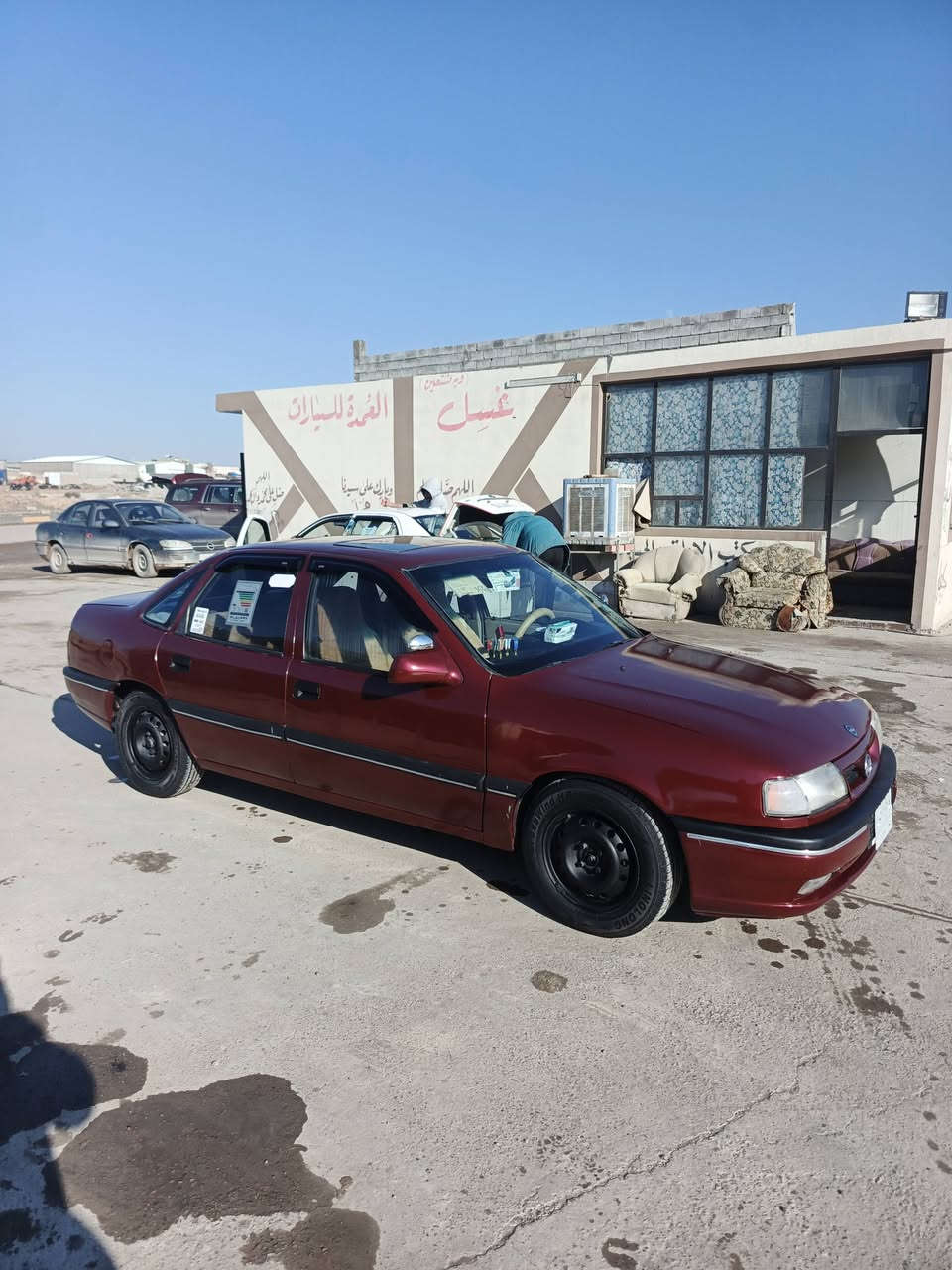 سلام عليكم اوبل فكترا موديل 1990 رقم بغداد راعيها جيراني غرامات ماعليها  سياره مقفوله من كلشي ربع ما تحط عليها تركب او تطلع باتري بارحه شاده جديد كير مكينه لا تنقيص ولا تبخير ناعمه20كير عادي ماي مقفول حداده مقفول من ضربه دعمه كلب من كلشي تخم تاير كهربائيات شلع شغاله دوشمه كاعيه كاله جديد سياره كتلك الف ما تخلي عليها سعر 45 بيها مجال حك الجيه مكاني صلاح الدين قضاء سامراء رقم *********** متوفر نت او شكرا جزيلا 🌹
