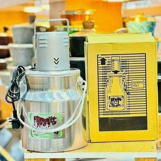 خضاضة اللبن الكهربائية💫
تعمل على خض اللبن ليصبح جاهز للاستخدام.
خض اللبن واستخراج الزبدة والسمن الطبيعي بالطريقة التقليدية.

💥خضاضة اللبن الكهربائية 💥
⚡️ لعمل الزبده وإخراج الدهن الحر 😋
⚡️ نوعية ممتازه 👌👌
* الجسم الخارجي مصنوع من الالومنيوم المقاوم للصدأ، 
* تتميز بالقوة والصلابة.
* فوهة واسعة جداً لتسهيل تنظيف الخضاضة.
* ماطور كهربائي...#العراق🇮🇶 #توصيل_طلبات #ترند #اكسبلور_ضيفونا 
* قايش ملف نحاس...
* ماطور ملف نحاس شرط 💪
* متوفرة بسعة 7 لتر  
*صناعة تايوان #الاصلي

خضاضة سعة 7 لتر  بسعر .. 52.000 الف 

#مندوبات@Takatof12 

للعمل من داخل المنزل المراسلة خاص على المعرف التالي او رقم الواتس اب 

@Tkatiuf

***********
